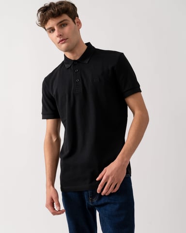 Paddy Polo Shirt in Black