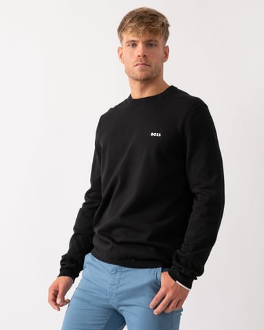 K_Ever-X Crew Neck Jumper in Black