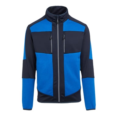 Regatta Professional Unisex Adult Knitted Stretch Midlayer (Strong Blue/Navy)