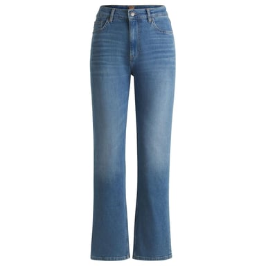 Boss Womens/Ladies Ada High Waist Jeans (Blue)