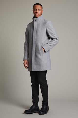 Harvey N Classic wool Outerwear Regular fit