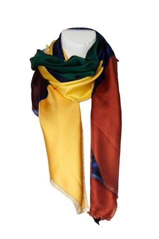 Odeeh multicolor printed scarf