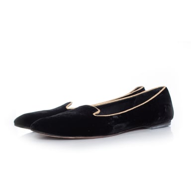 Dolce & Gabbana Velvet loafers in black