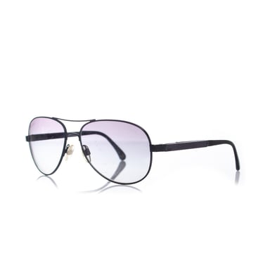 Chanel Aviator sunglasses in black