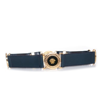 Gianni Versace couture Blue waist belt