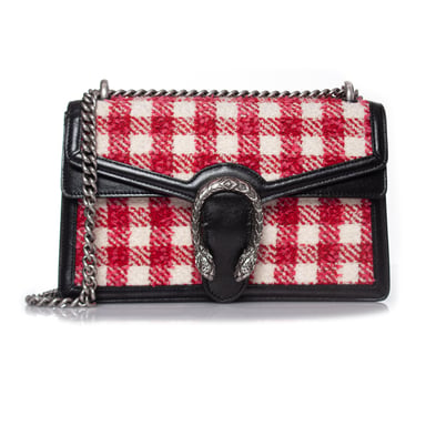Gucci Dionysus tweed checkered bag