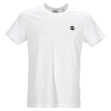 Burberry White Monogram T-Shirt
