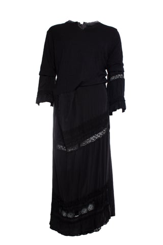 Comme des garçons asymmetric maxi dress