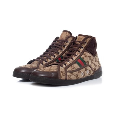Gucci GG canvas high top trainers