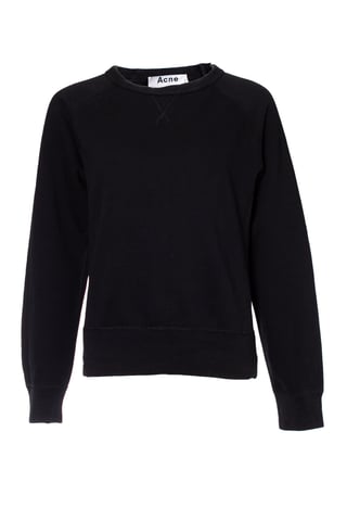 Acne Studios black crewneck sweatshirt