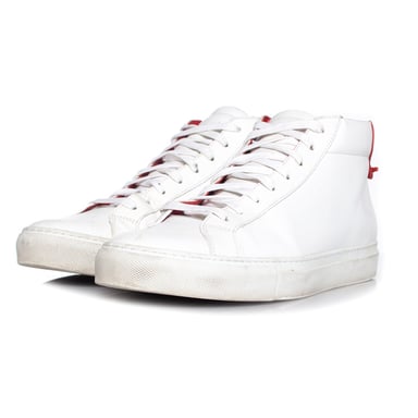 Givenchy high top sneakers in white