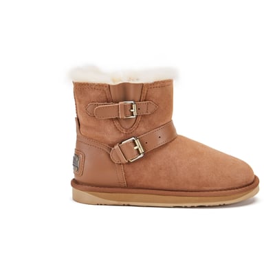 Machina Xtra Short Chestnut Ankle Boots