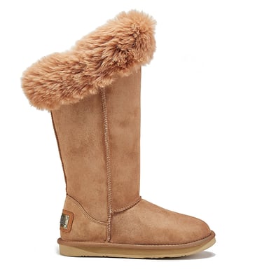 Foxy Tall Chestnut Knee-High Boots