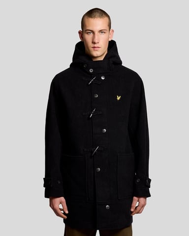 Lyle & Scott Dufflecoat - Zwart