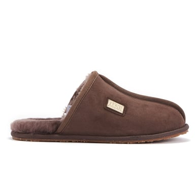 Mens Closed Mule Burnt Mules