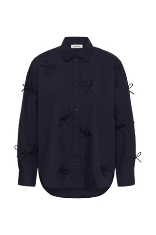 SLJoa Bow Shirt Long sleeved shirt Loose fit