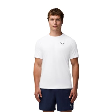 Castore Adapt Tränings T-Shirt Polyester Herr Vit Activewear T-Shirts