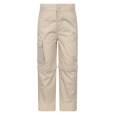 Mountain Warehouse Childrens/Kids Zip-Off Active Trousers (Khaki)