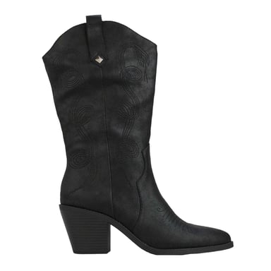 Rocket Dog Womens/Ladies Feria Embroidered Cowboy Boots (Black)