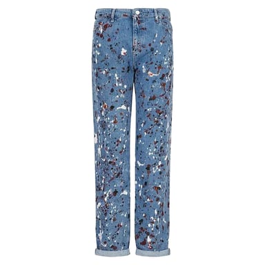 Emporio Armani J15 Jeans för dam och dam (Blå)