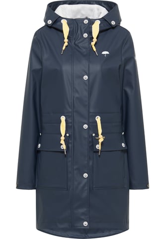 Schmuddelwedda raincoat women marine white