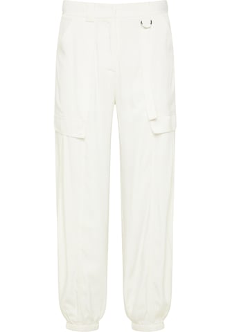Dreimaster fabric trousers women white