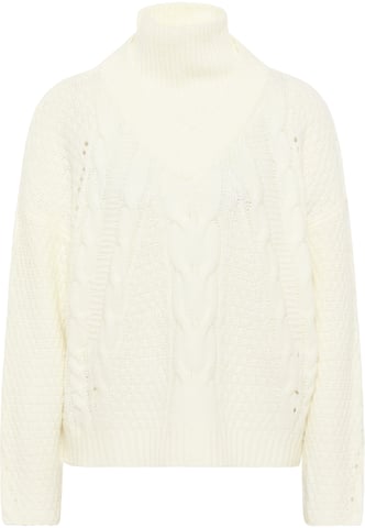 Dreimaster Knitted pullover women off-white