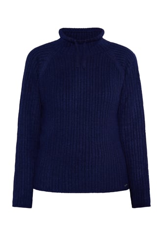 Dreimaster Knitted pullover women marine