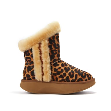 Penny Leopard Ankle Boots
