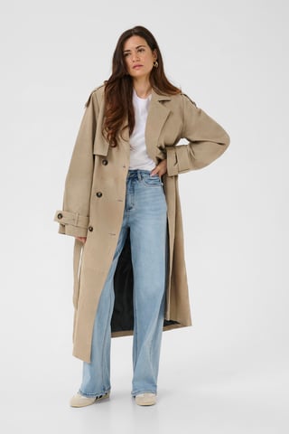 KArachel Trench Coat Outerwear Boxy fit