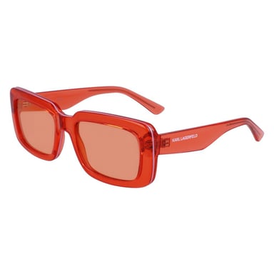 Karl Lagerfeld Oranje Injected Zonnebril
