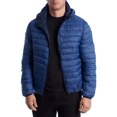 Men's Reversible Padded Jacket with Hood 66496