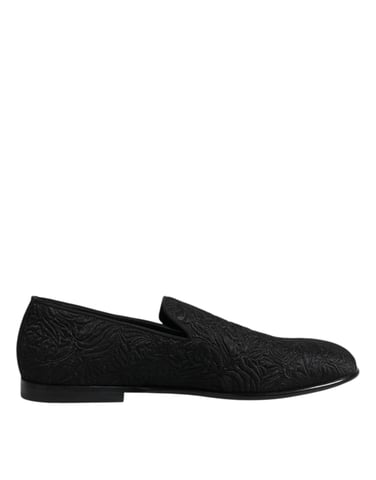 Jacquard Slipon Loafers