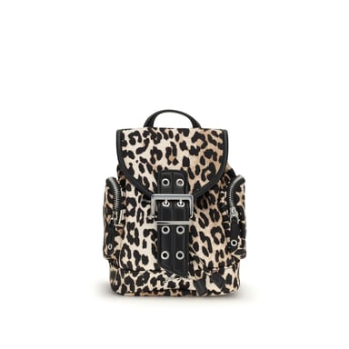 Multicolor Recycled Polyamide Backpack