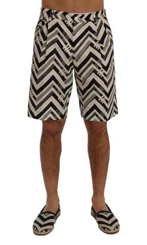 Chevron Print Shorts