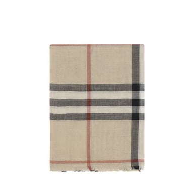 Brown Silk Scarf