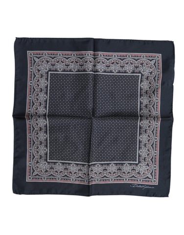 Flerfärgad Fantasy Silk Kvadrat Foulard Scarf
