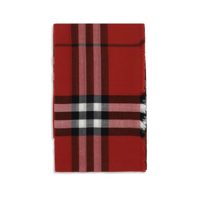 Red Wool Scarf