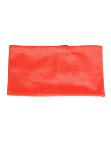 Orange Nylon Stretch Damhalsvärmare Scarf