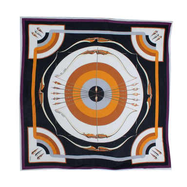 Hermes Arcs en Ciel silk scarf