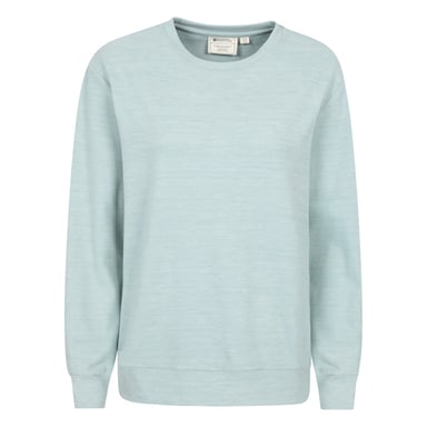 Mountain Warehouse Womens/Ladies Strath Melange Supersoft Sweatshirt (Pale Green)