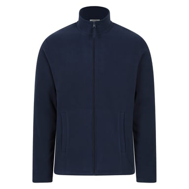 Mountain Warehouse Mens Raso Full Zip Fleece Top (Navy)