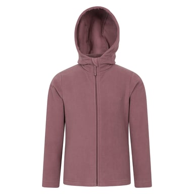 Mountain Warehouse Childrens/Kids Camber Full Zip Hoodie (Purple)