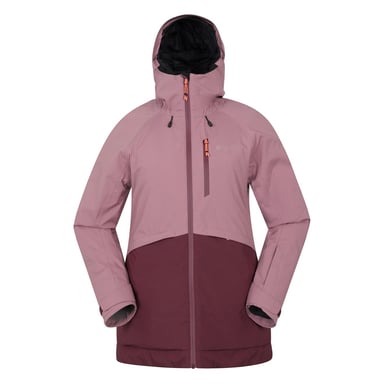 Mountain Warehouse Womens/Ladies Alpine Waterproof Padded Ski Jacket (Dusky Purple)