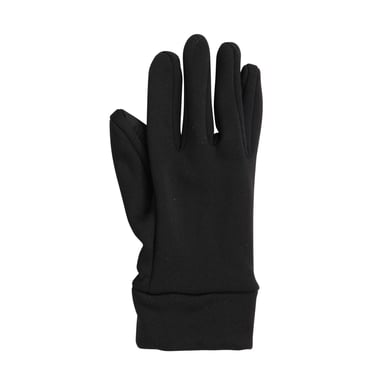 Mountain Warehouse Unisex Adult Grippi Fleece Lined Active Cycling Gloves (Black)
