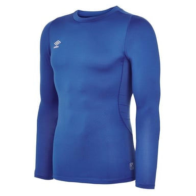 Umbro Heren Core Crew Neck Basislaag Top met lange mouwen (Royaal Blauw)