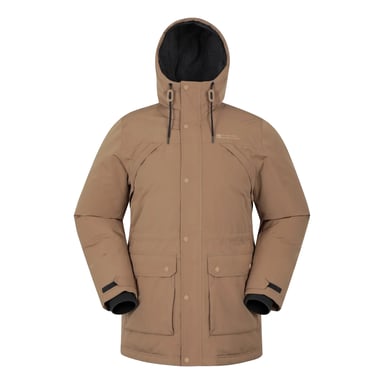 Mountain Warehouse Mens Marlow Waterproof Parka (Tan)