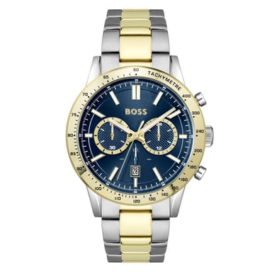 Gray Stainless Steel Dress Watch