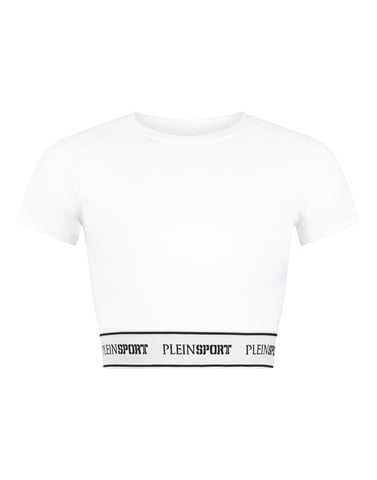 Fleece Cropped T-Shirt