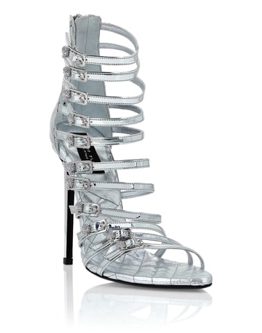 Sandals High Heels Skull